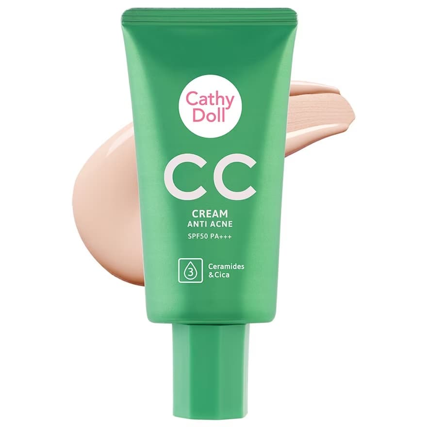 CC Cream Anti Acne SPF50 PA++++ Ceramides & Cica