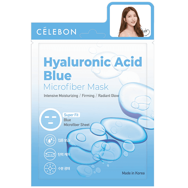 Hyaluronic Acid Blue Microfiber Mask