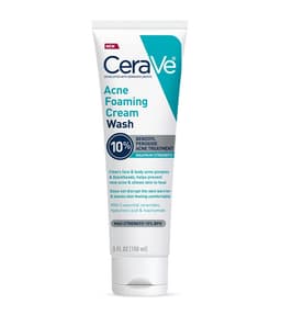 Acne Foaming Cream Wash with Benzoyl Peroxide 10% review