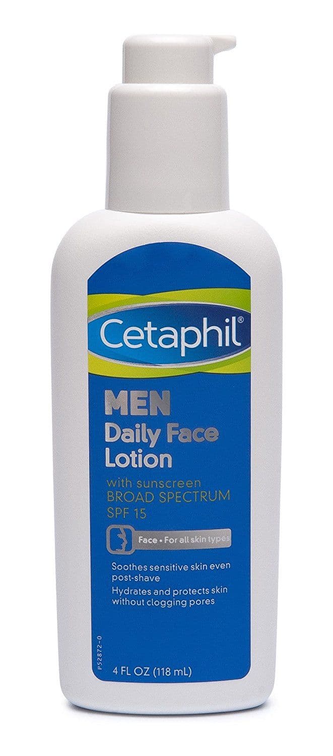 Men Daily Face Lotion with Broad Spectrum SPF 15