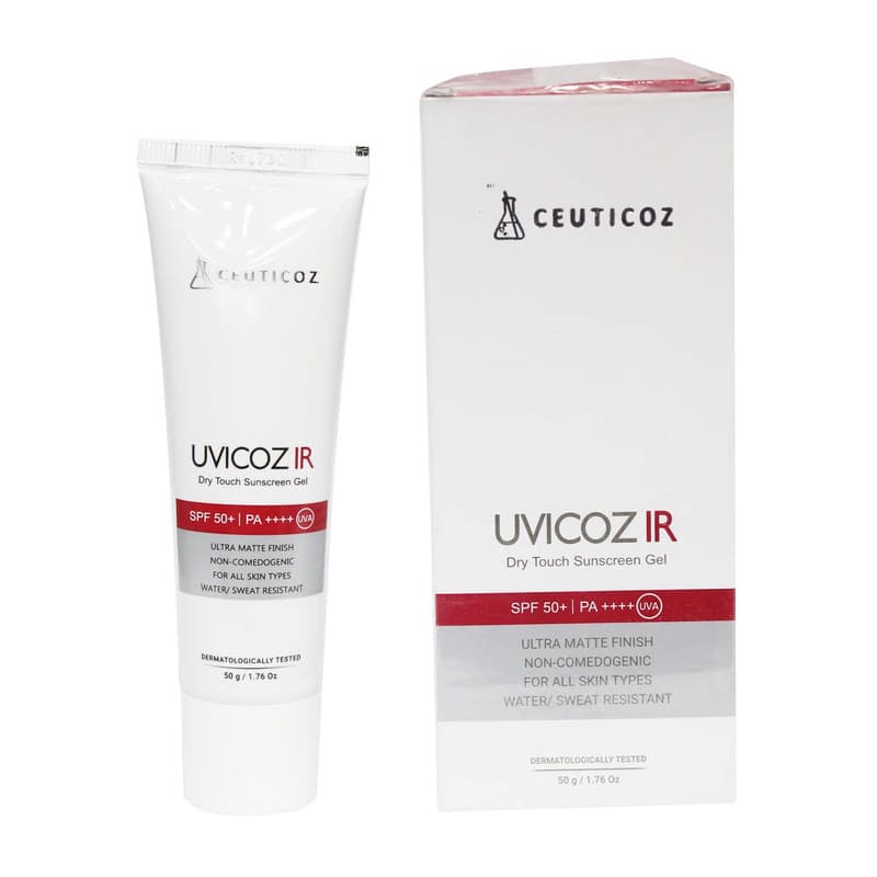 Uvicoz IR Dry Touch Sunscreen Gel SPF 50+ PA++++