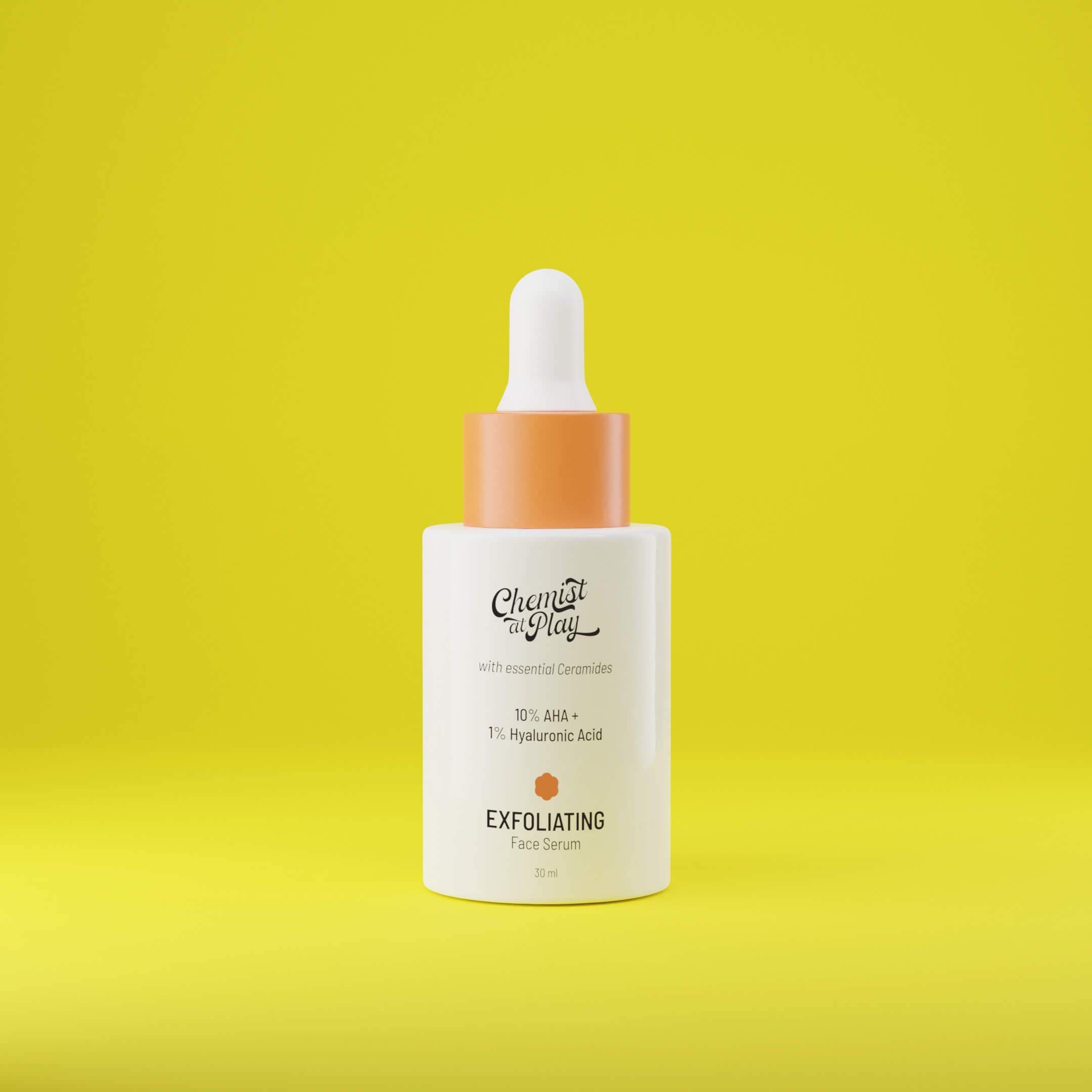 10% AHA + 1% Hyaluronic Acid Exfoliating Serum