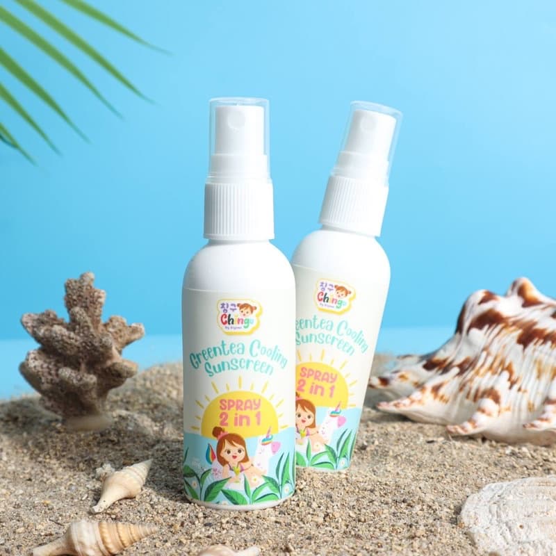 Green Tea Cooling Sunscreen Spray SPF 50