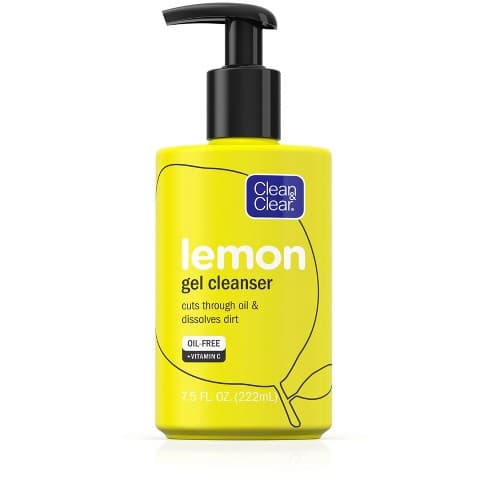 Lemon Gel Facial Cleanser With Vitamin C