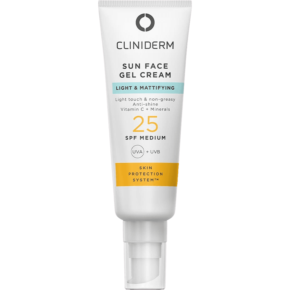 Light & Mattifying Sun Face Gel Cream SPF 25