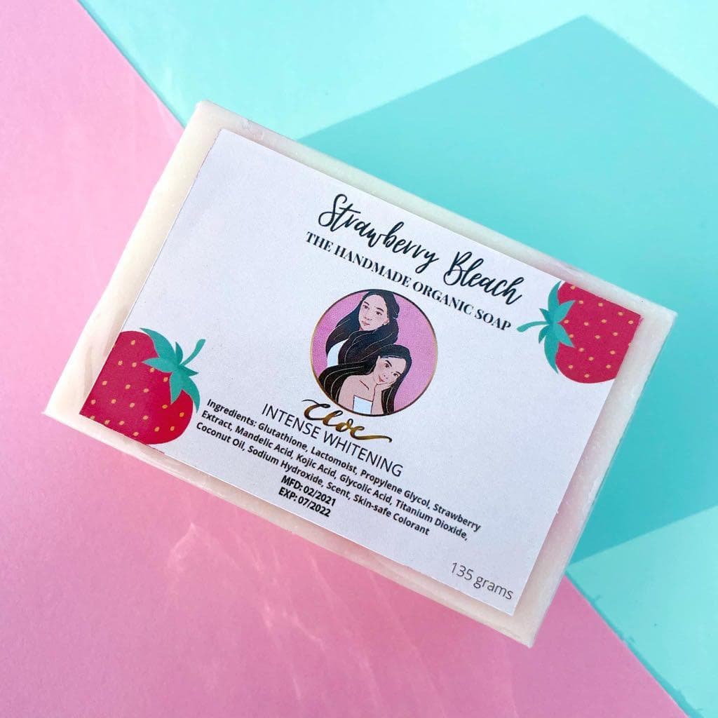 Strawberry Bleach Soap