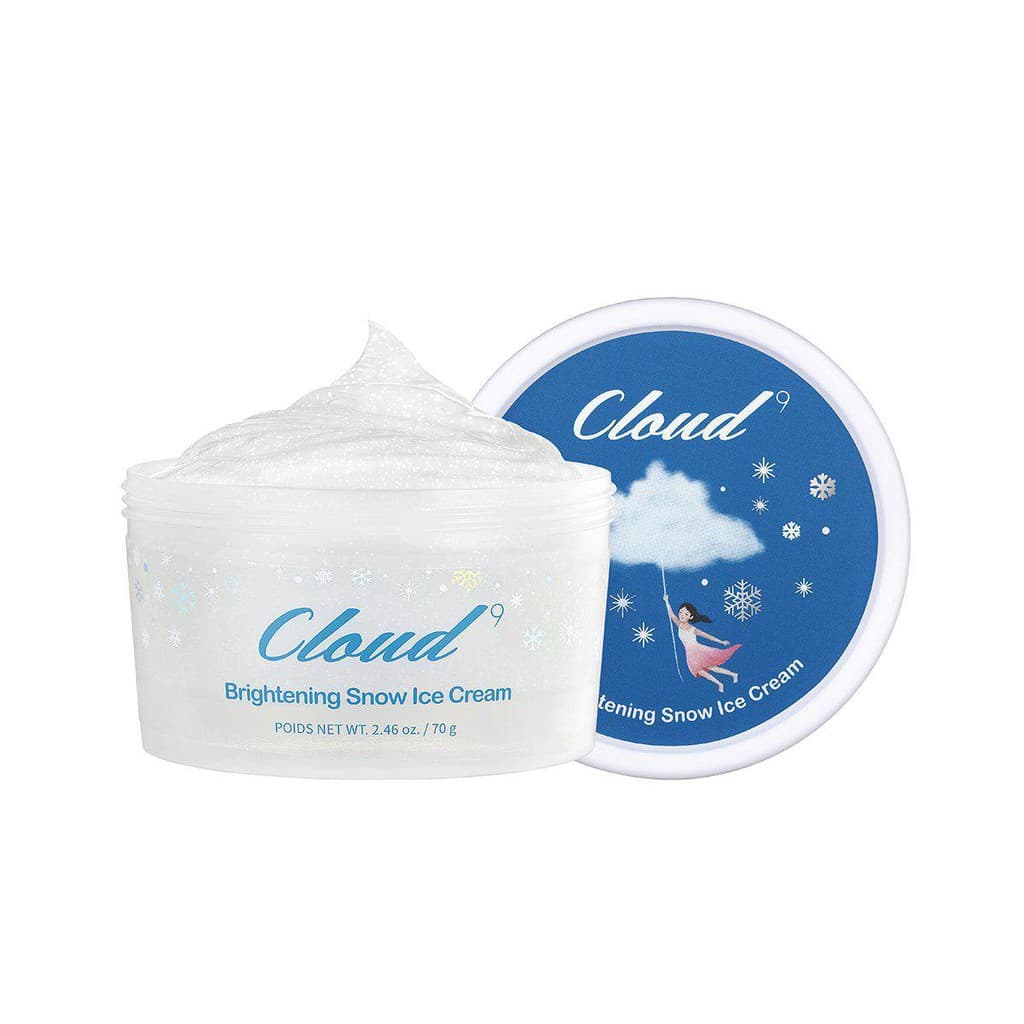 Brightening Snow Ice Cream