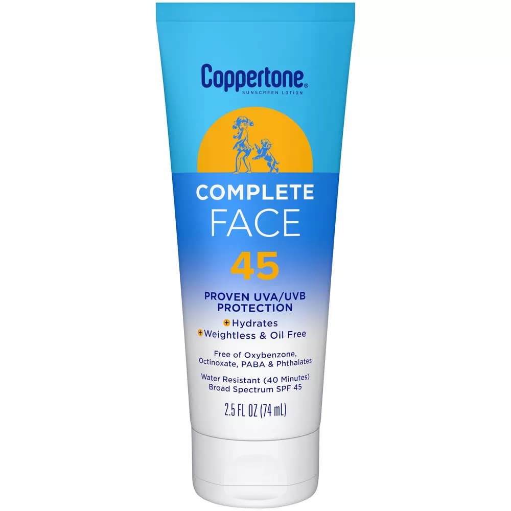 Complete Face Sunscreen Lotion SPF 45