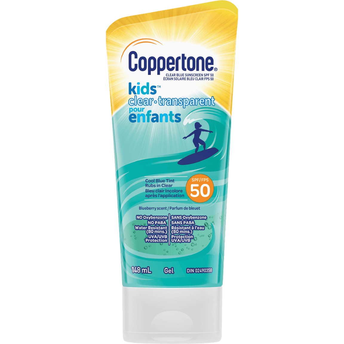Kids Clear Transparent Sunscreen Gel SPF50