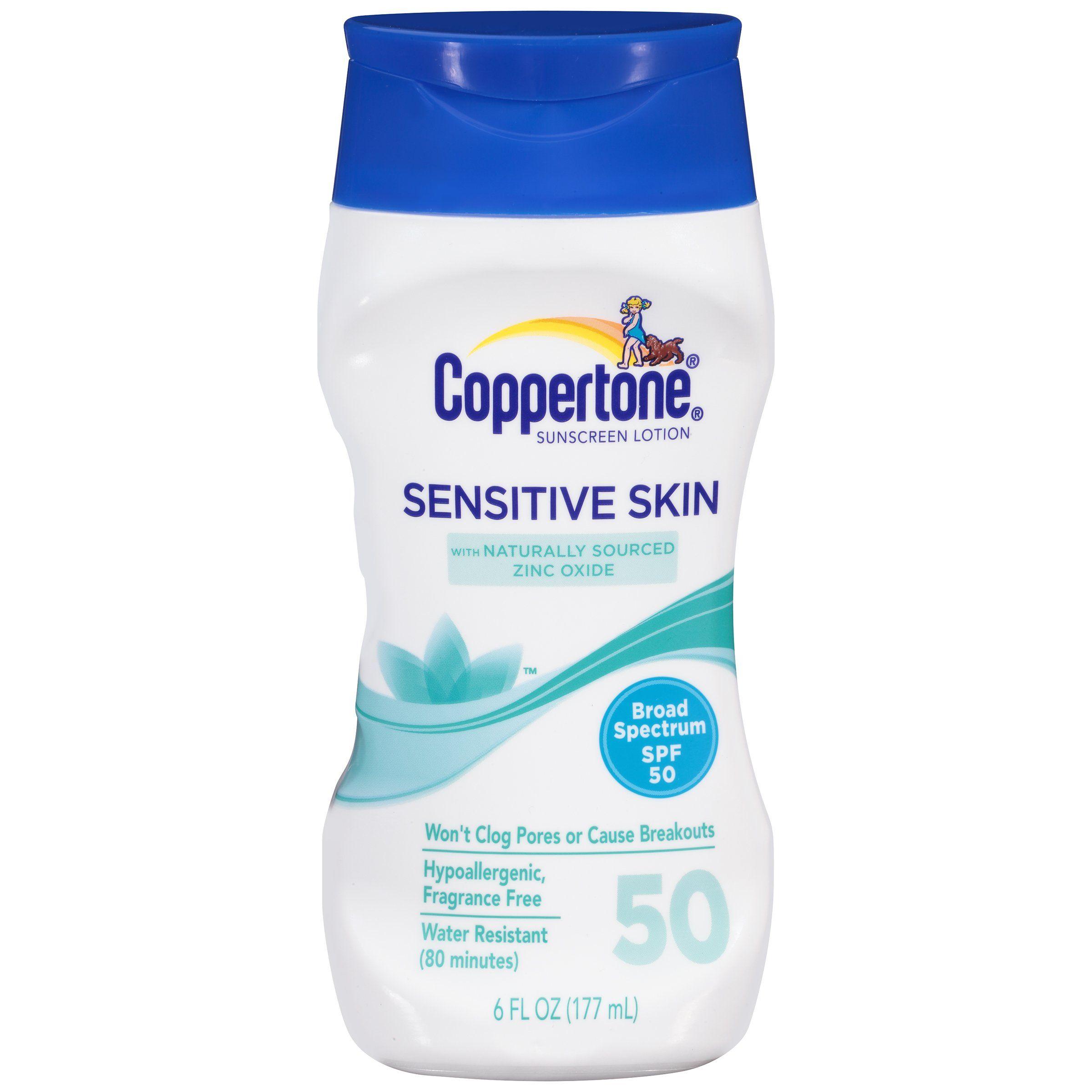 Sensitive Skin Sunscreen Lotion SPF 50