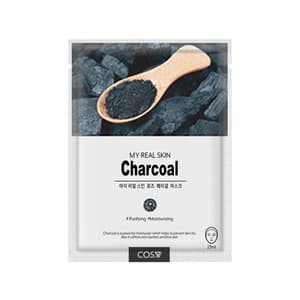 My Real Skin Facial Mask Sheet - Charcoal
