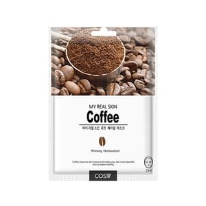 My Real Skin Facial Mask Sheet - Coffee