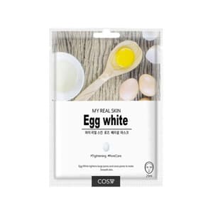 My Real Skin Facial Mask Sheet - Egg White
