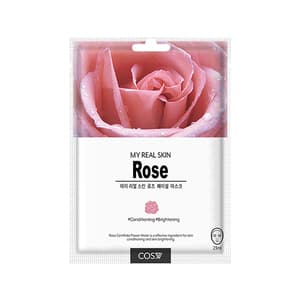 My Real Skin Facial Mask Sheet - Rose