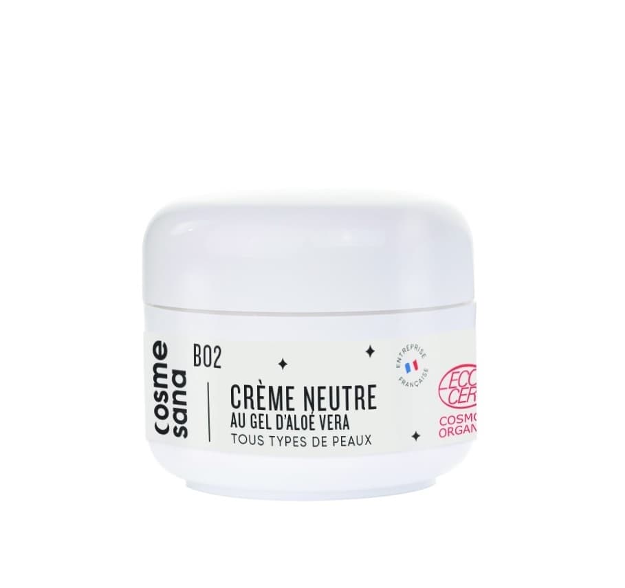 Crème Neutre au Gel d’aloé Vera Bio