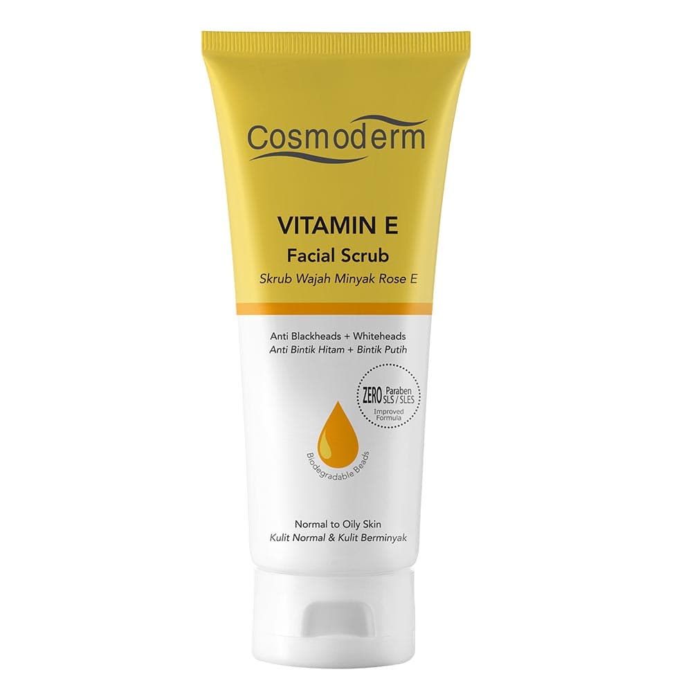 Vitamin E Facial Scrub with Rosehip Oil