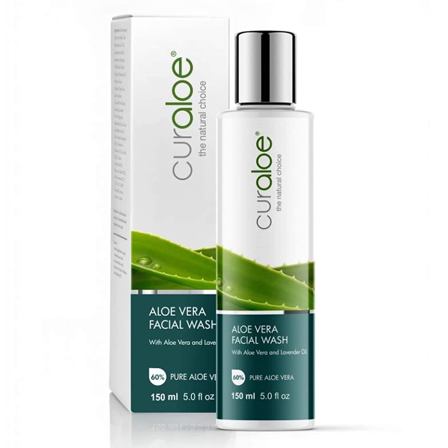 Facial Wash Face Cleanser - 60% Aloe Vera