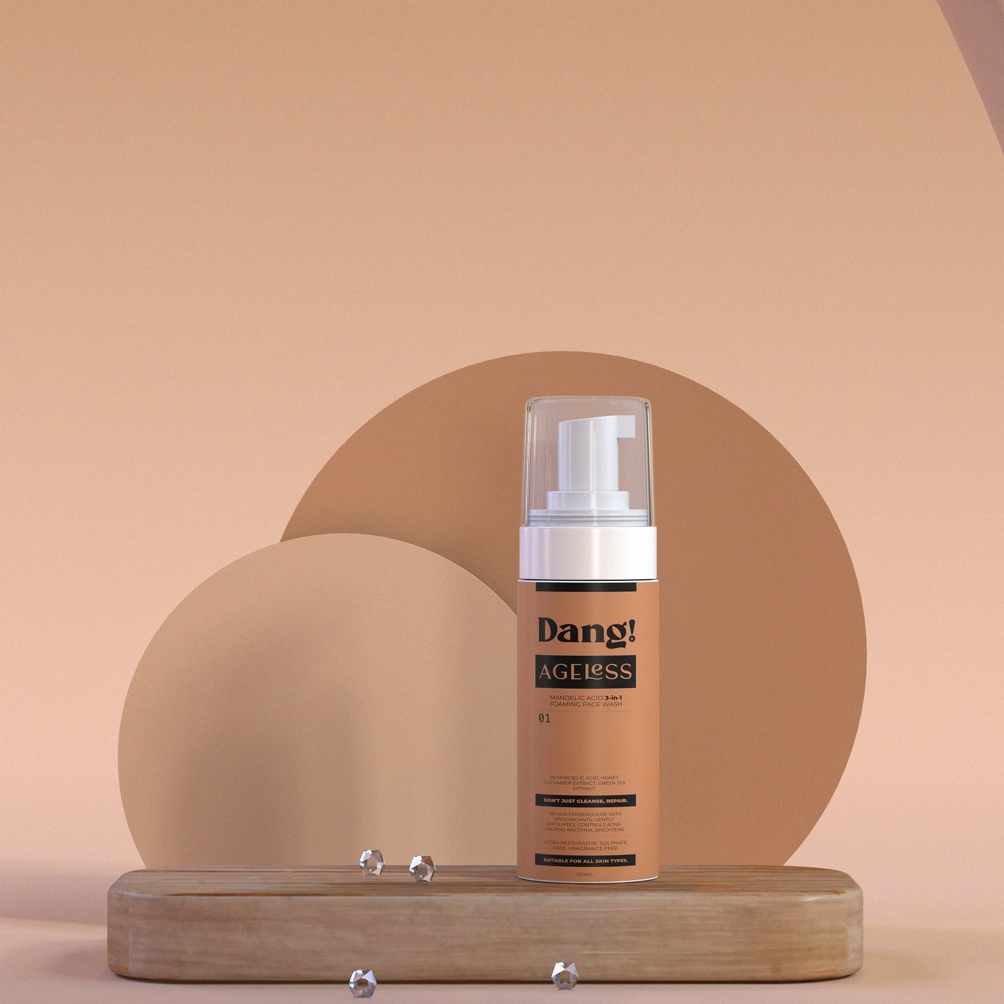 Ageless 5% Mandelic 3-in-1 Foaming Face Wash