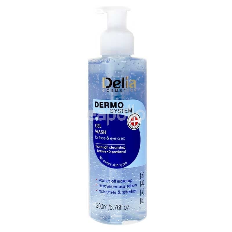 Dermo System Gel Wash for Face & Eye Area