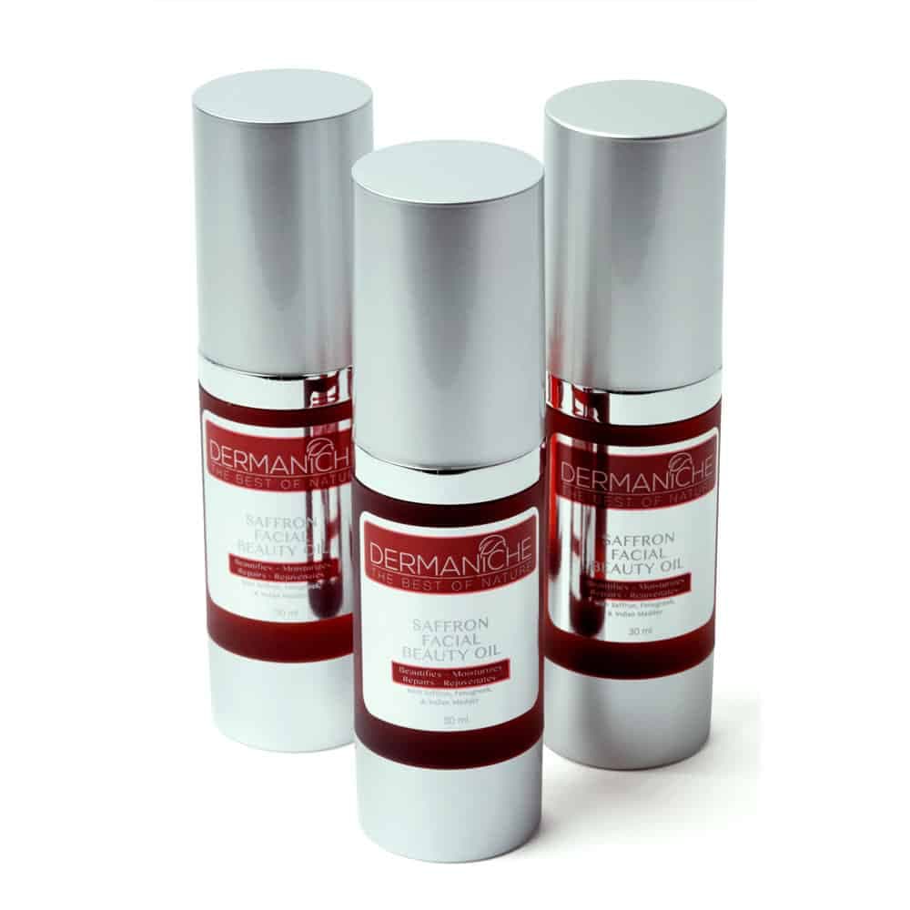 Saffron Facial Beauty Oil