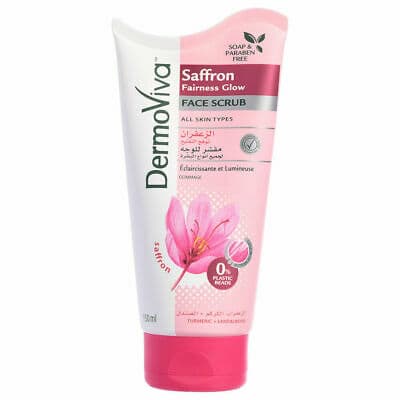 Saffron Fairness Glow Face Scrub