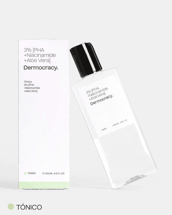 3% PHA + Niacinamide + Aloe Vera Toner