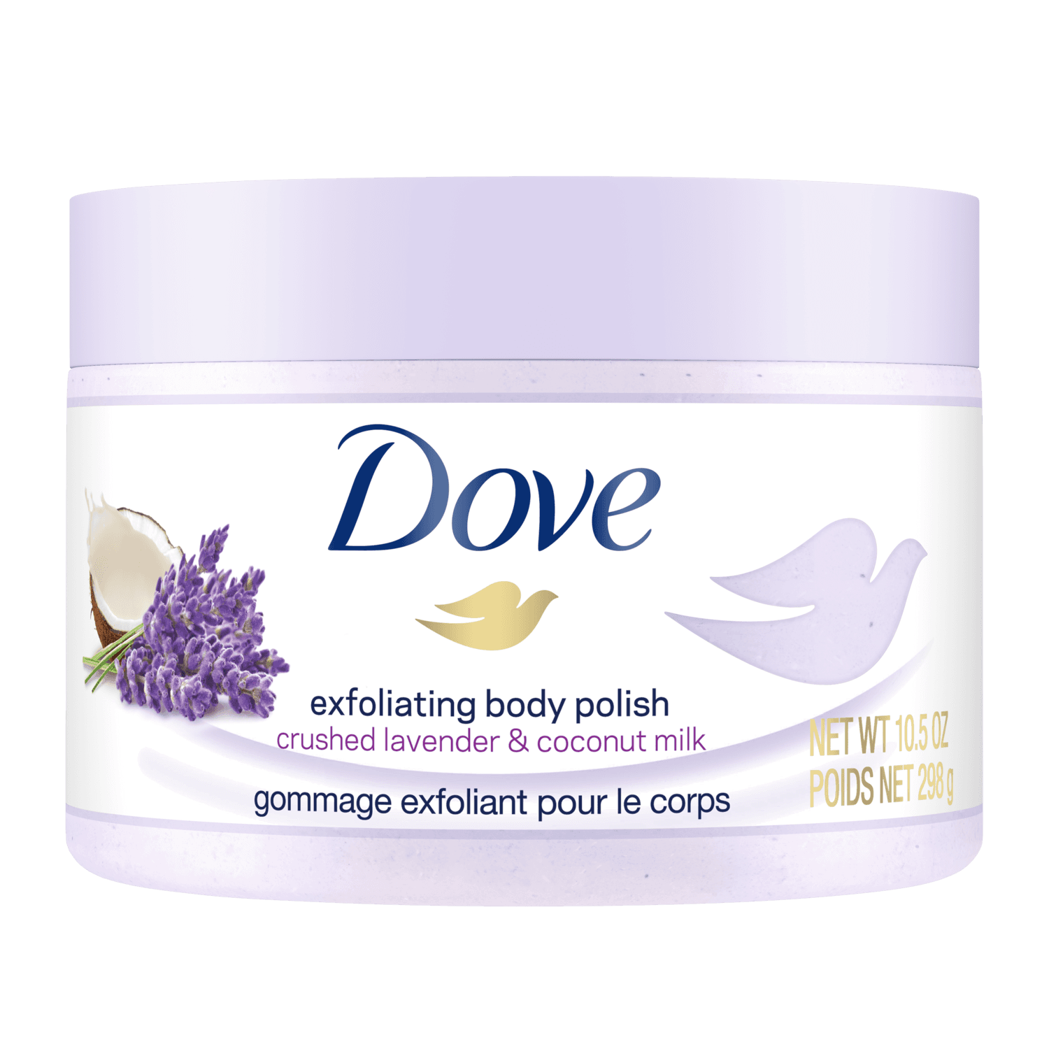 Exfoliating Body Polish Crushed Lavender & Coconut Milk