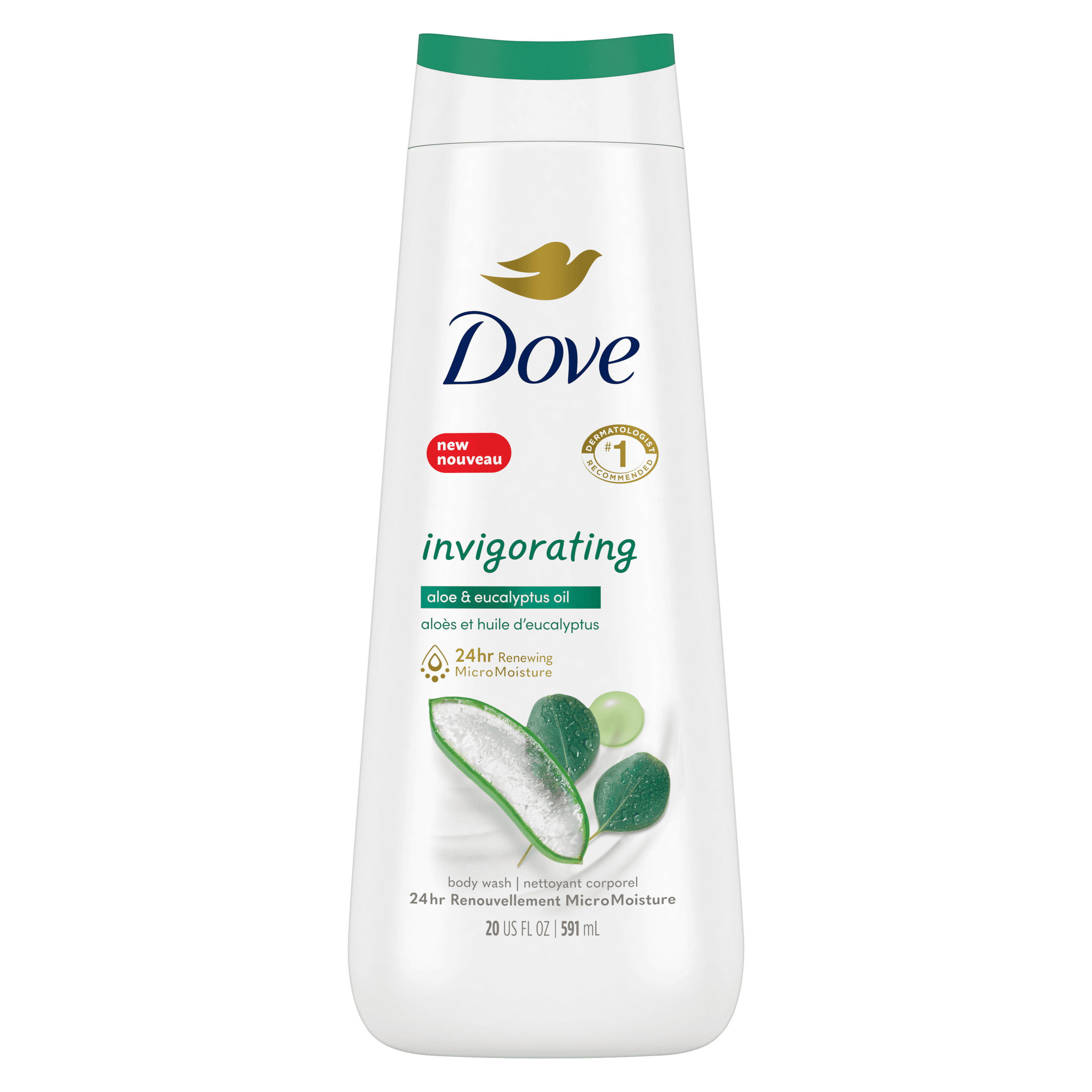 Invigorating Aloe & Eucalyptus Oil Body Wash