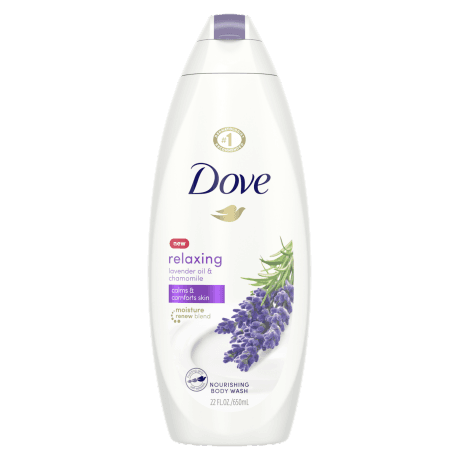 Relaxing Body Wash with Lavender and Chamomile