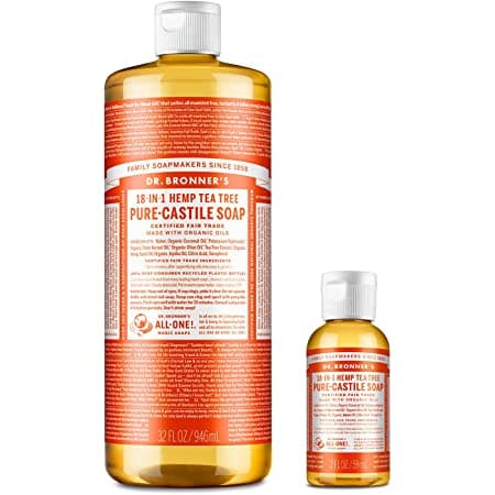 18-in-1 Hemp Tea Tree Pure-Castille Soap