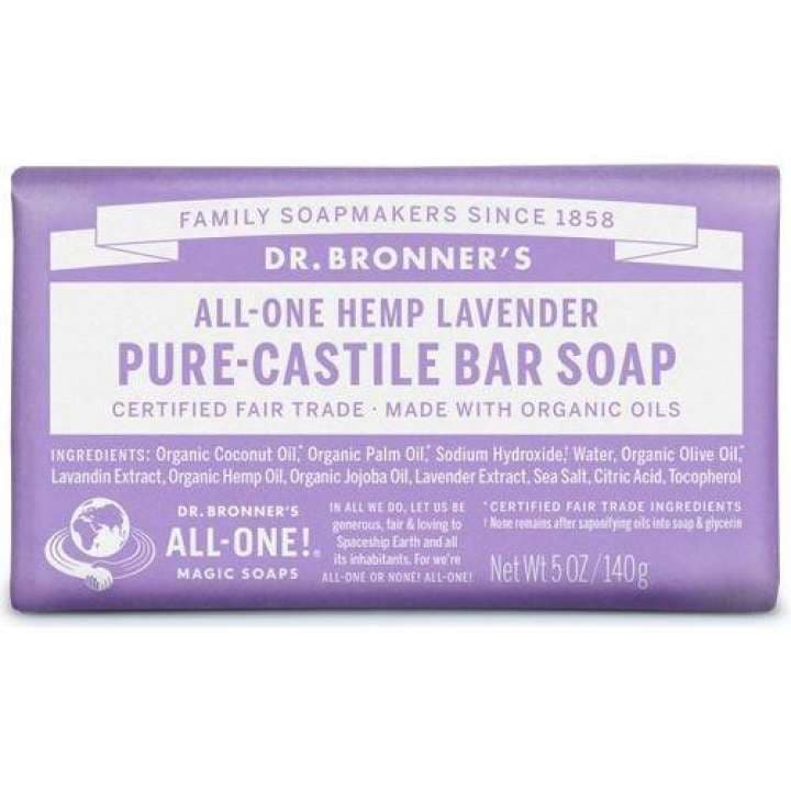 Pure-Castile Bar Soap - Lavender
