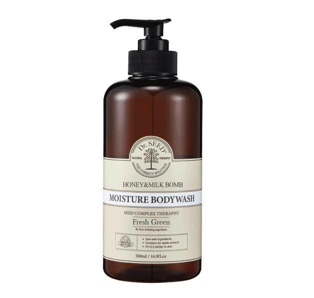 Honey & Milk Bomb Moisture Body Wash - Fresh Green