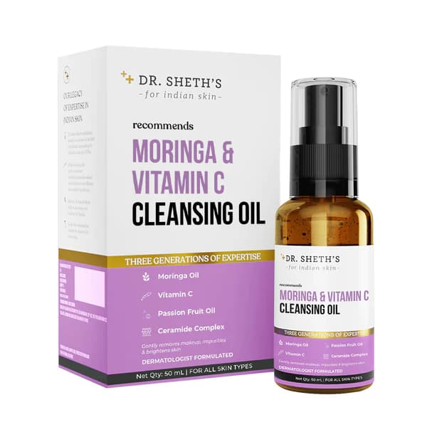 Moringa & Vitamin C Cleansing Oil
