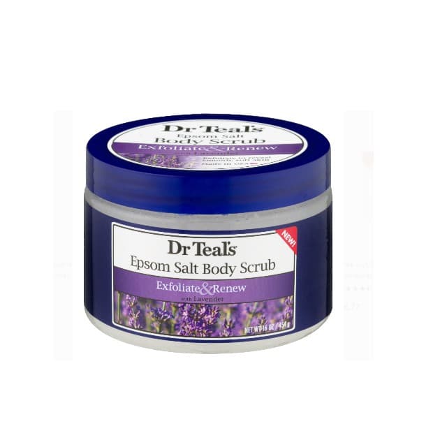 Epsom Salt Body Scrub with Lavender