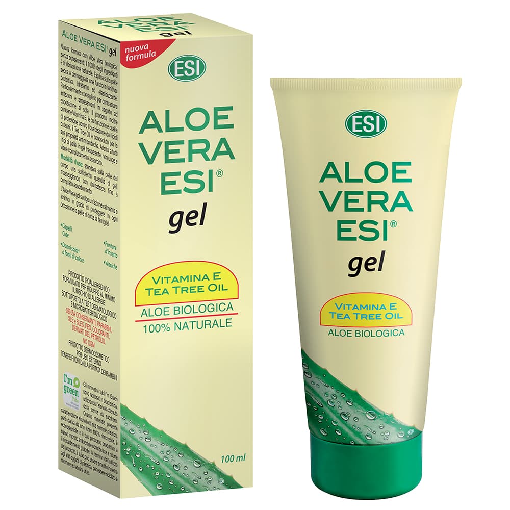Vit. E Aloe Vera Gel + Tea Tree Oil