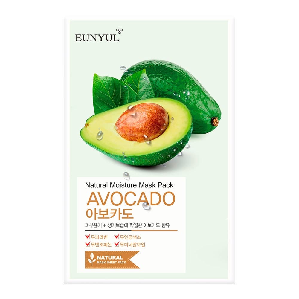 Natural Moisture Mask Pack - Avocado