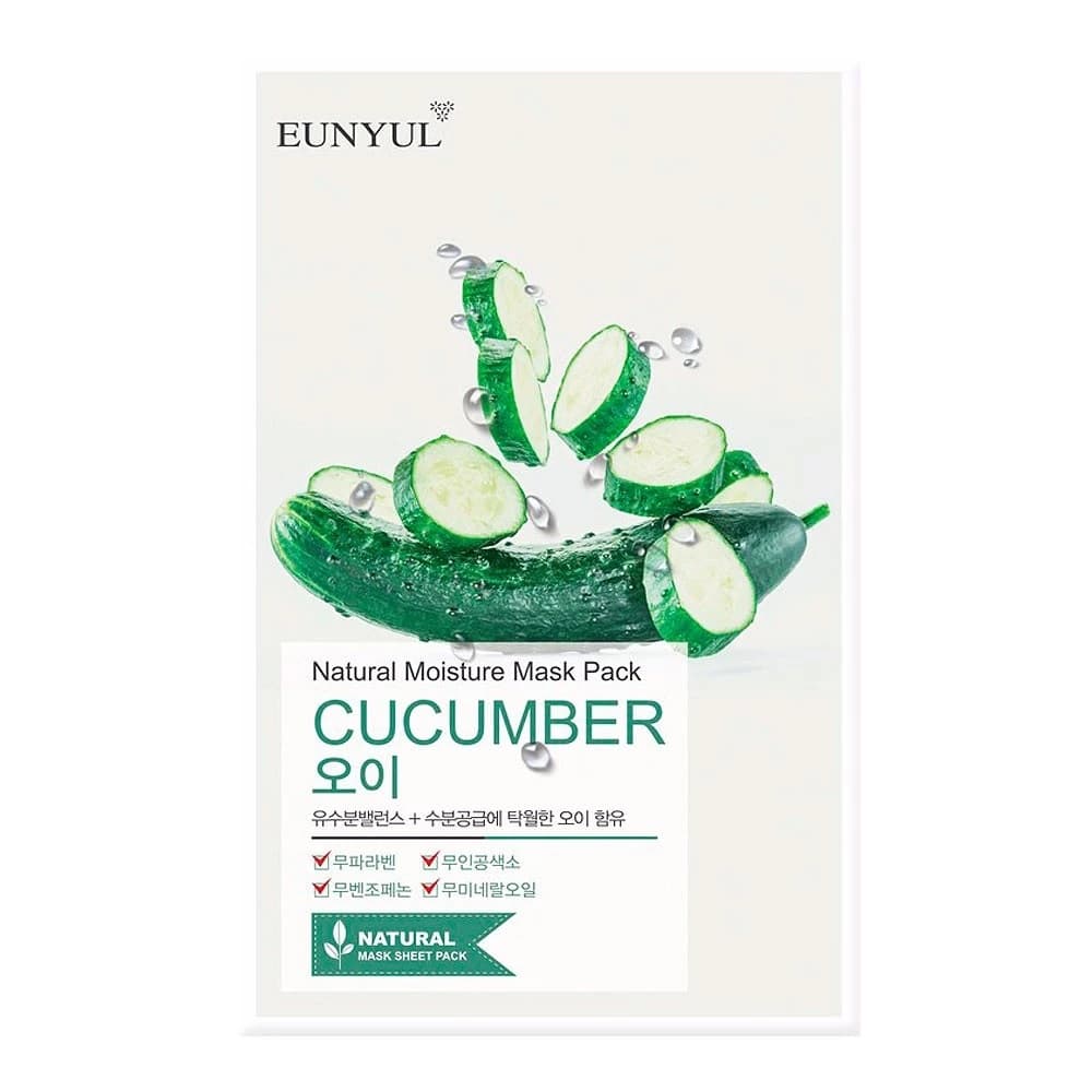 Natural Moisture Mask Pack - Cucumber