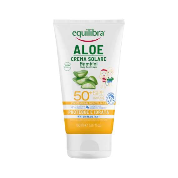 Aloe Crema Solare Bambini (Baby Sun Cream) SPF 50+