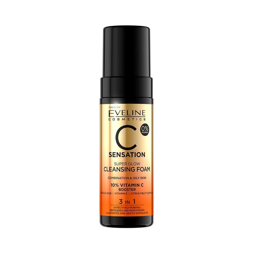 C-Sensation Super Glow Cleansing Foam 3in1
