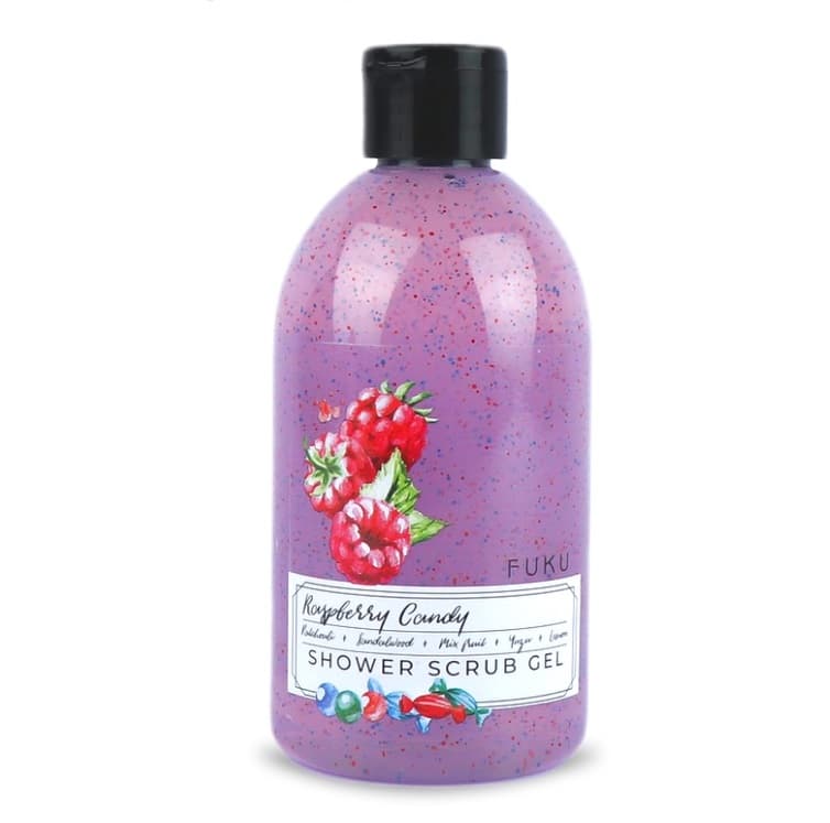 Raspberry Candy Shower Gel Scrub 
