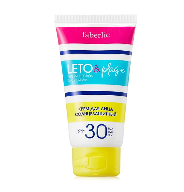LETO & plage Face Sun Cream SPF 30