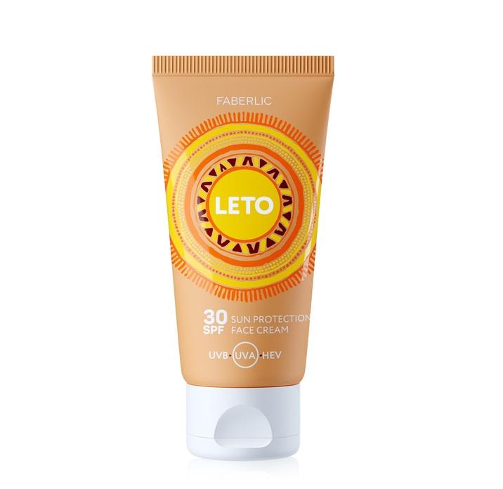 Leto Sun Protection Face Cream SPF 30