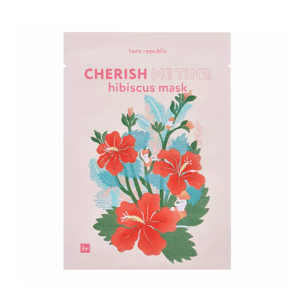 Cherish Me Time Hibiscus Mask