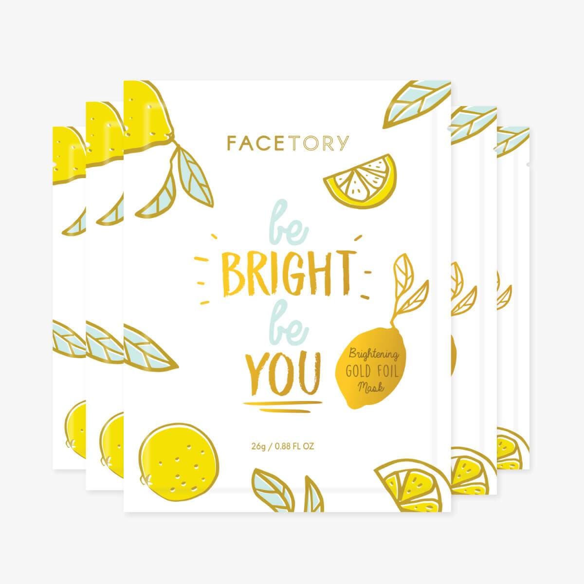 Be Bright Be You Gold Foil Sheet Mask- Brightening