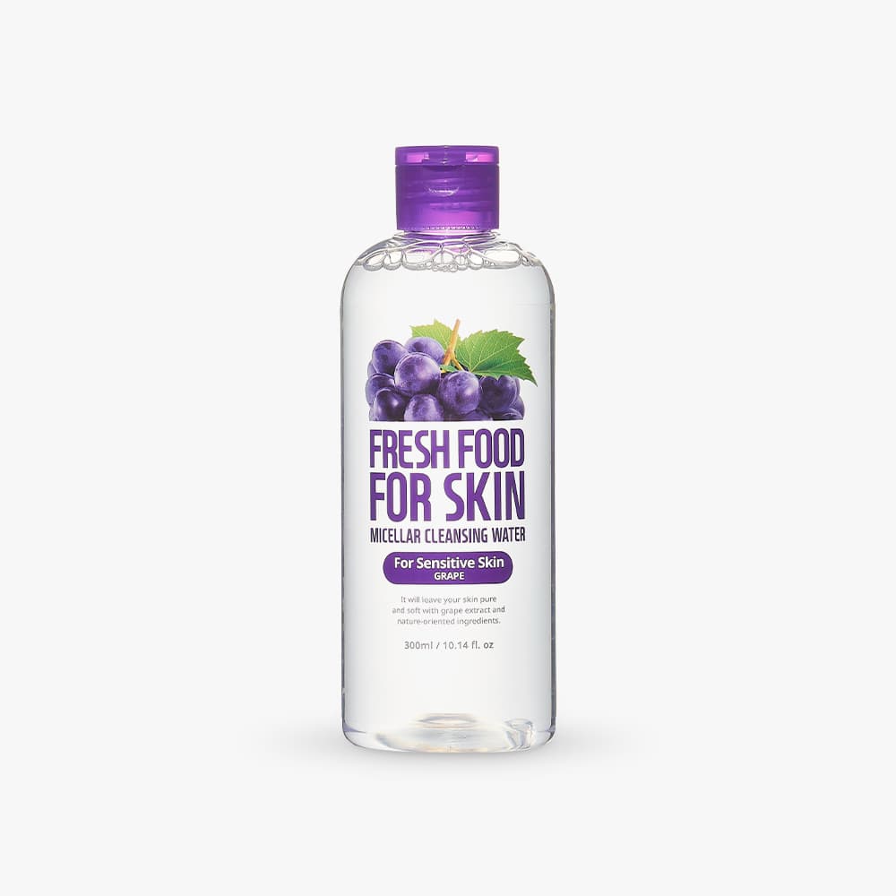 Fresh Food For Skin Micellar Cleansing Water - Grape