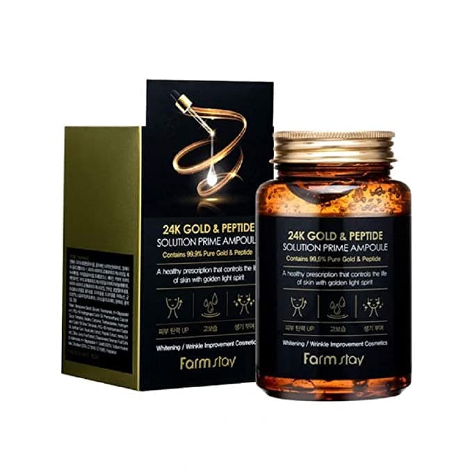 24K Gold & Peptide Solution Prime Ampoule