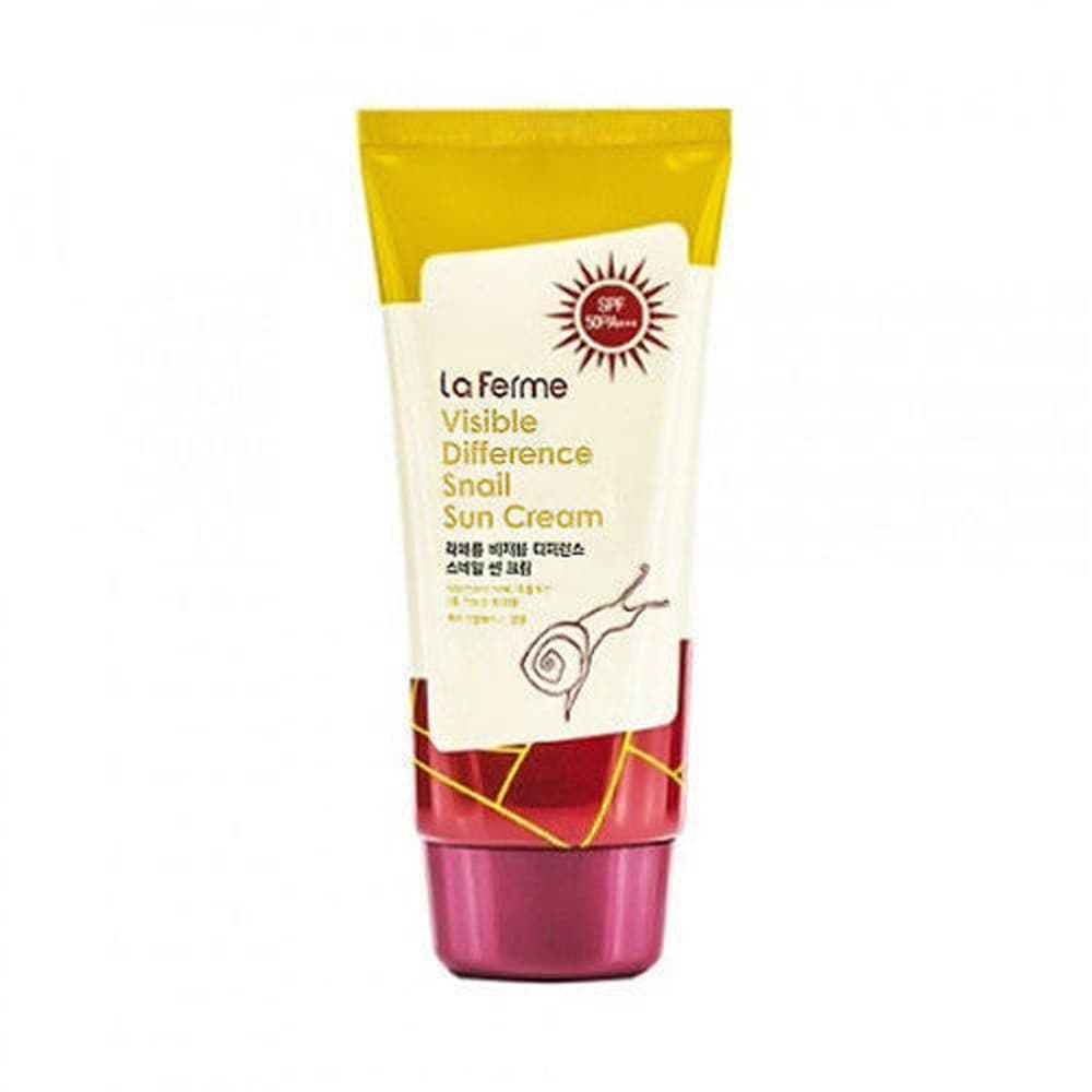 La Ferme Visible Difference Snail Sun Cream SPF50+ PA+++