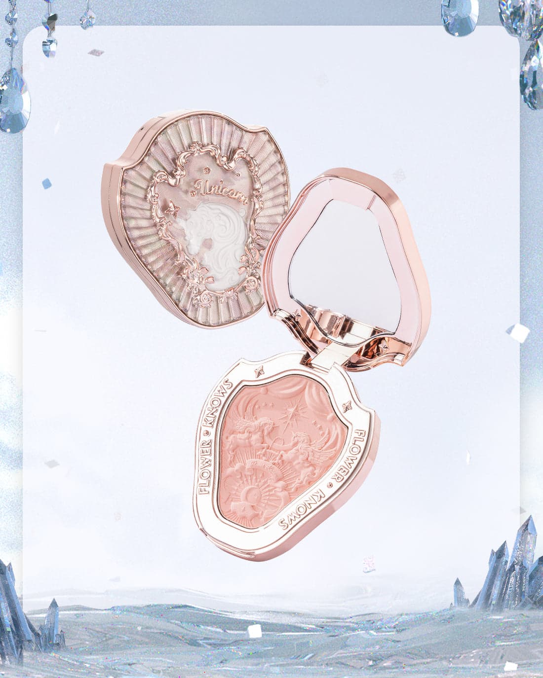 Unicorn Embossed Blush - Honey Lemonade