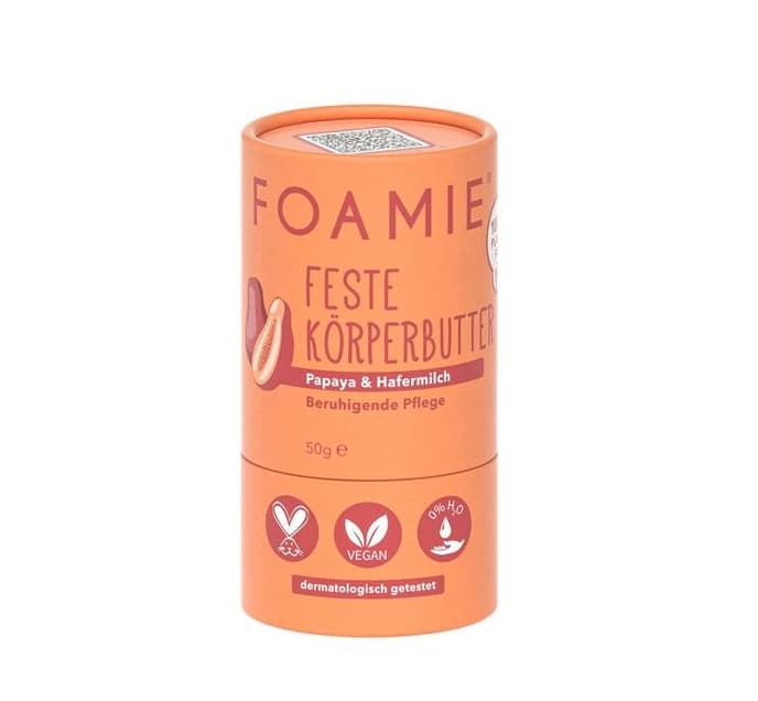 Feste Koerperbutter Papaya & Hafermilch