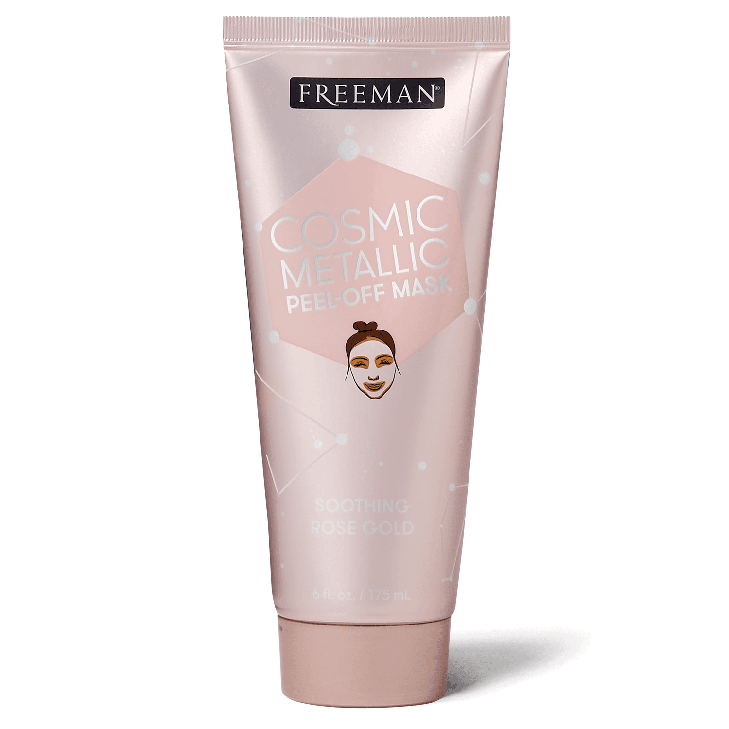  Cosmic Soothing Rose Gold Metallic Peel-Off Mask